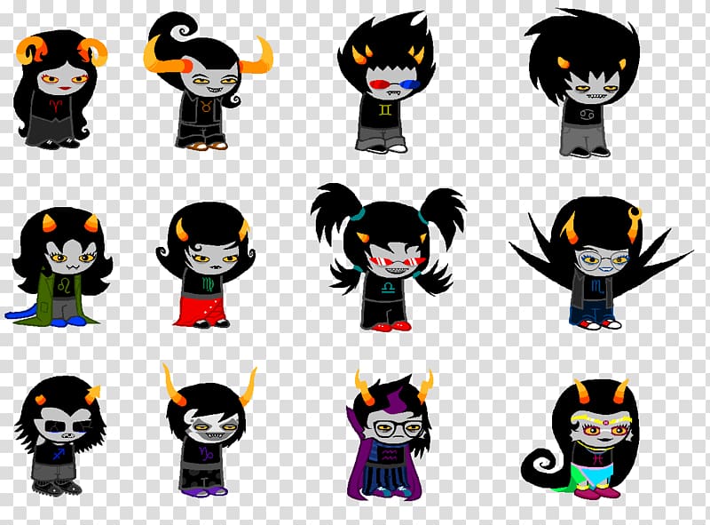 Homestuck Internet troll Art, Homestuck Feferi Peixes Drawings transparent background PNG clipart