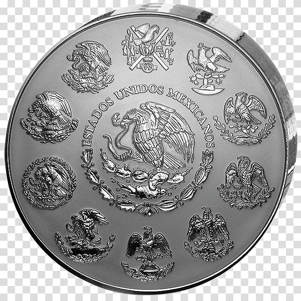 Aztec calendar stone Mexico City Silver coin Silver coin, Coin transparent background PNG clipart