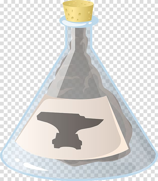 Erlenmeyer flask Laboratory Flasks Chemistry Liquid, flask transparent background PNG clipart