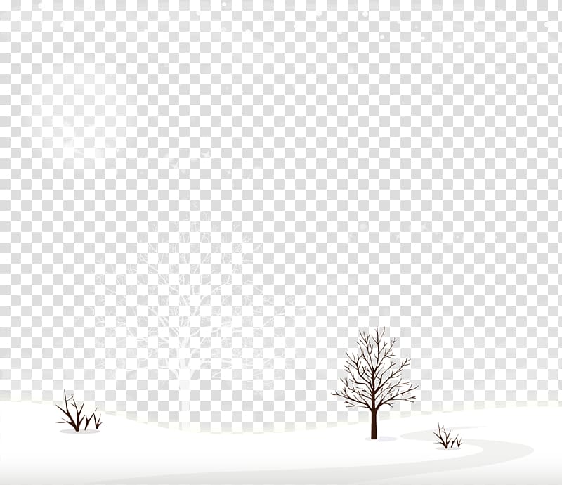 White Black Pattern, Creative winter snow transparent background PNG clipart