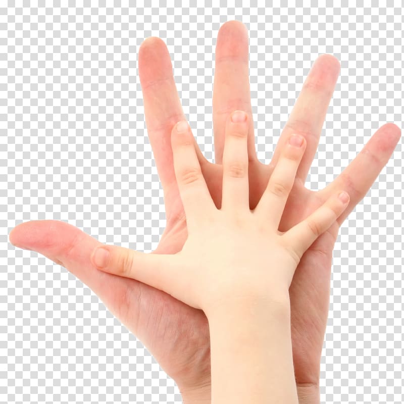 Finger Hand model Nail Thumb, parents transparent background PNG clipart