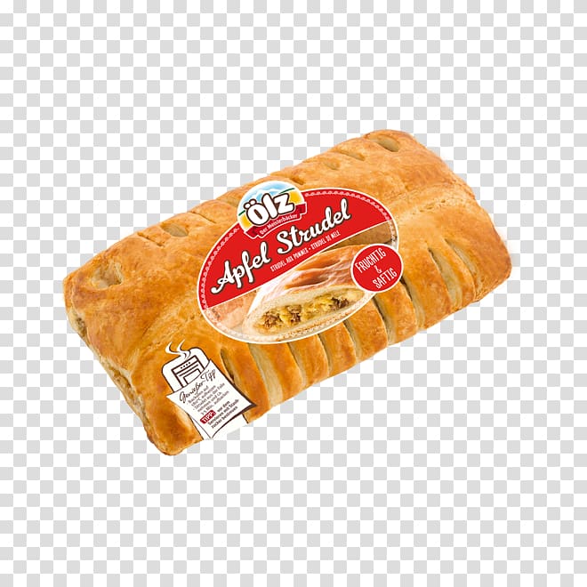 Apple strudel Danish pastry Bread Pasty, bread transparent background PNG clipart