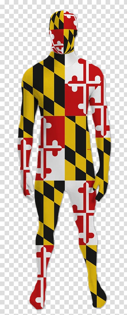 Flag of Maryland Morphsuits Bodysuit, boots flags transparent background PNG clipart