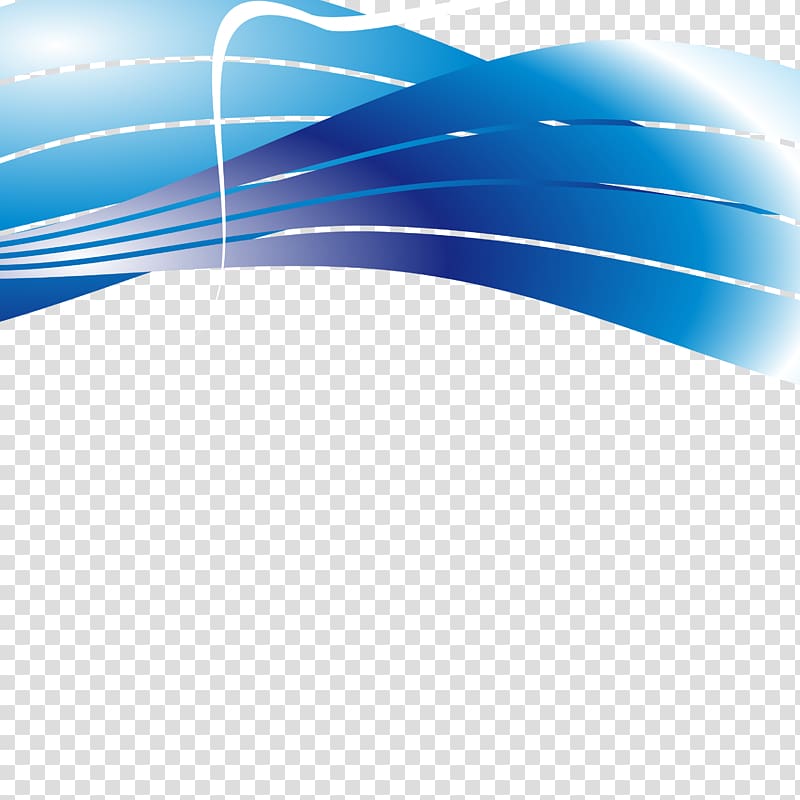 blue , Curve Line, Blue dynamic curve background transparent background PNG clipart