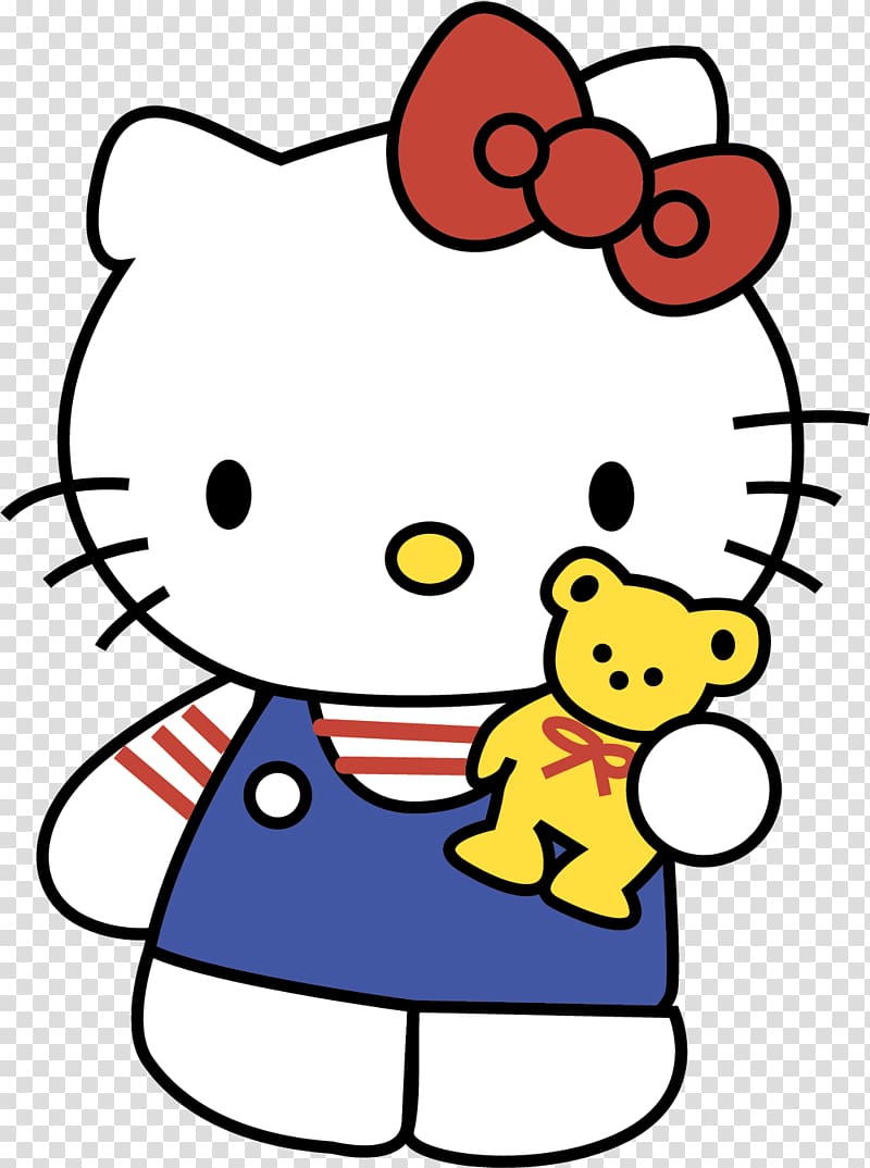 Hello Kitty Chart Sticker Toilet training, hello transparent background PNG clipart