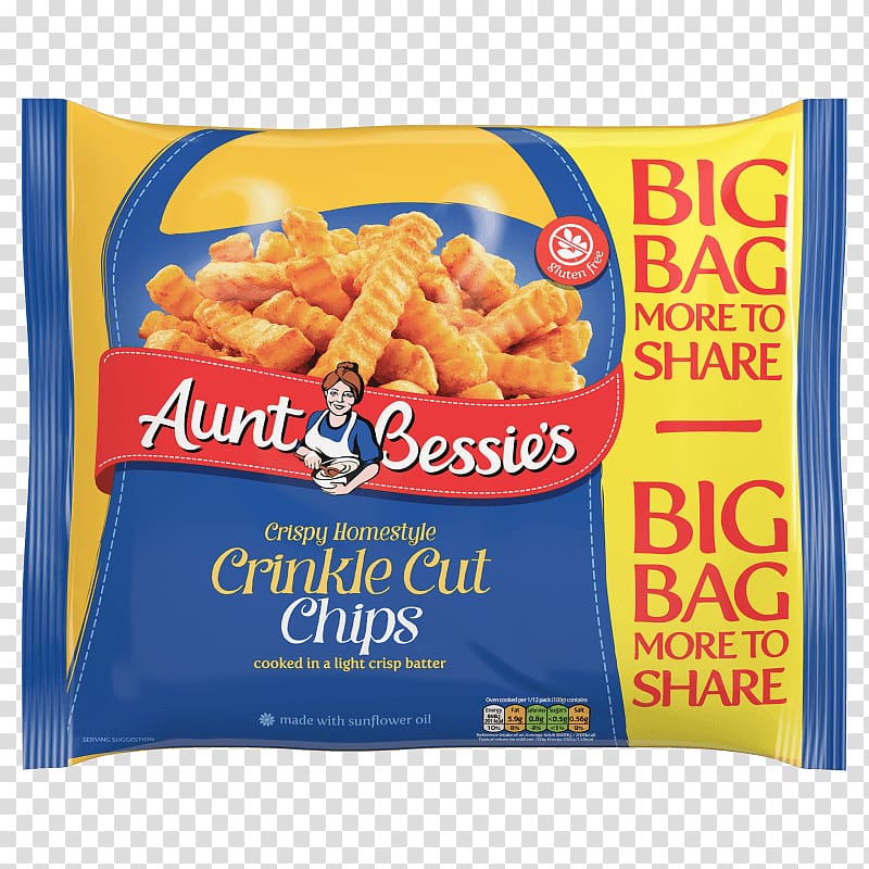 Aunt Bessie's French fries Mashed potato Junk food Baked potato, turmeric starch transparent background PNG clipart