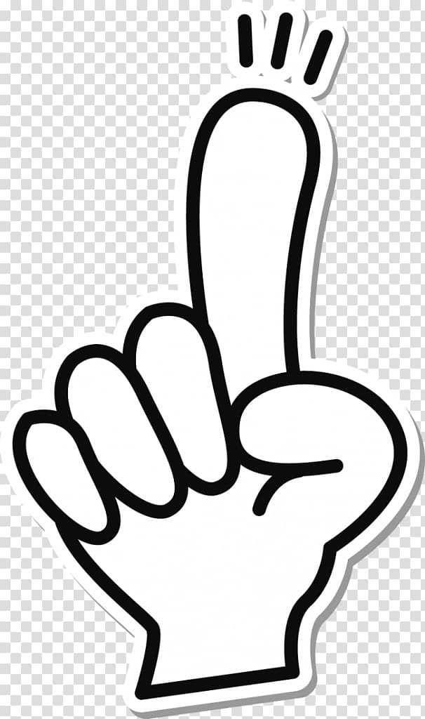hand pointing up clipart