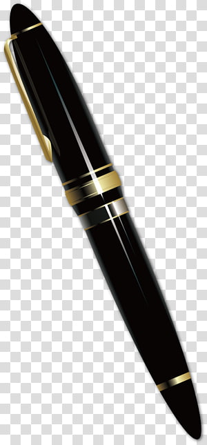 Black pen clipart. Free download transparent .PNG