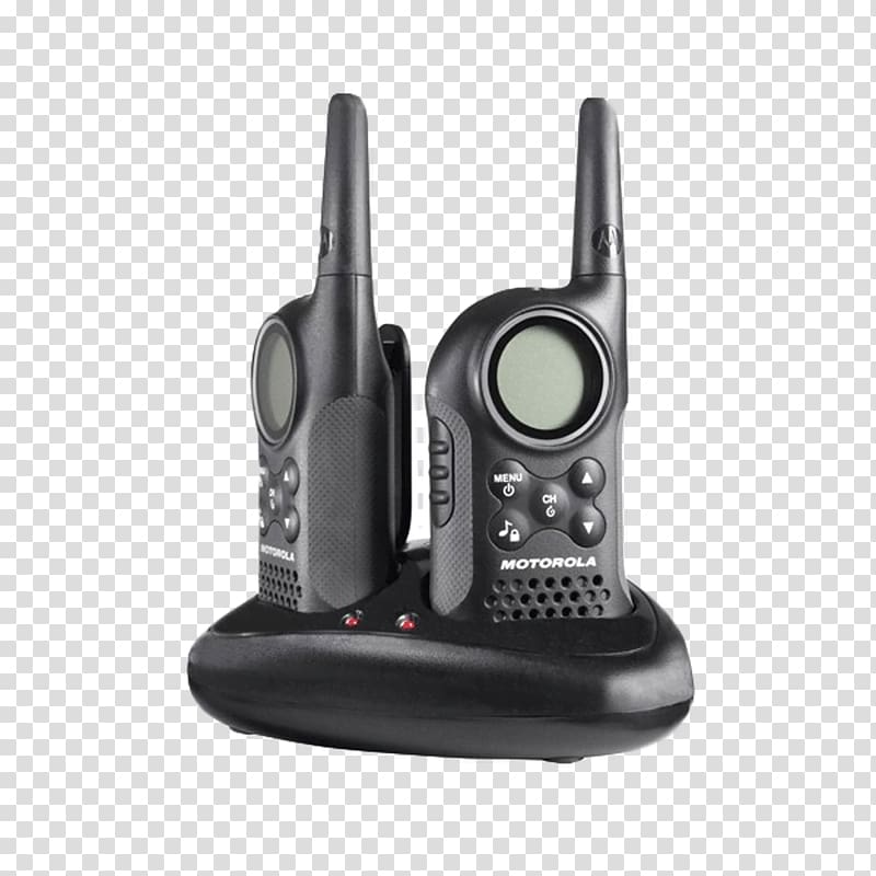 Walkie-talkie Motorola PMR446 Portable communications device Two-way radio, radio transparent background PNG clipart