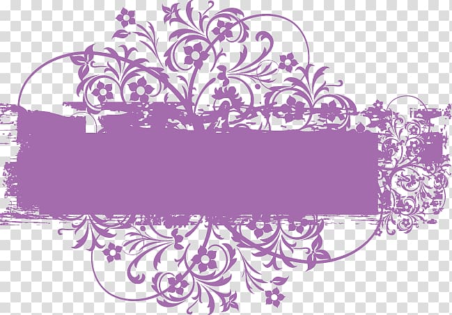 pink floral frame illustration, Text box Dialog box Purple Euclidean , purple pattern text box transparent background PNG clipart