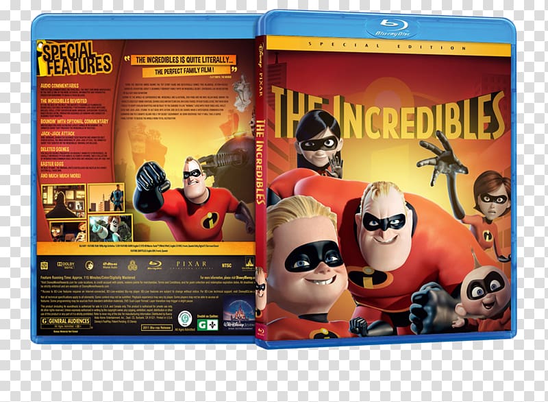 Blu-ray disc Hollywood YouTube The Incredibles Film, youtube transparent background PNG clipart
