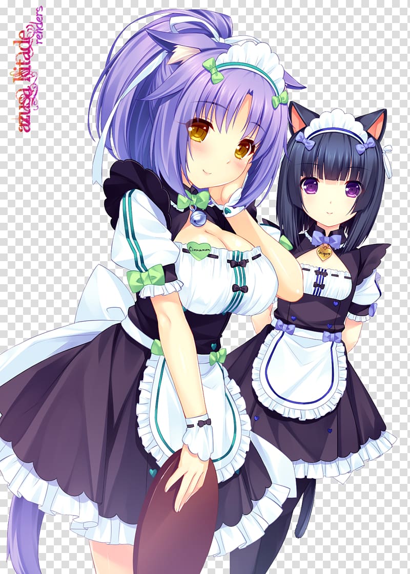 Nekopara Catgirl Anime Original video animation, Anime transparent background PNG clipart