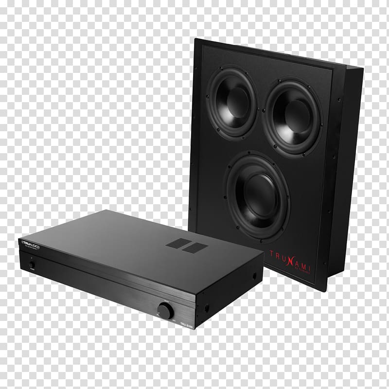 Computer speakers Soundbar Subwoofer Home Theater Systems, stereo wall transparent background PNG clipart