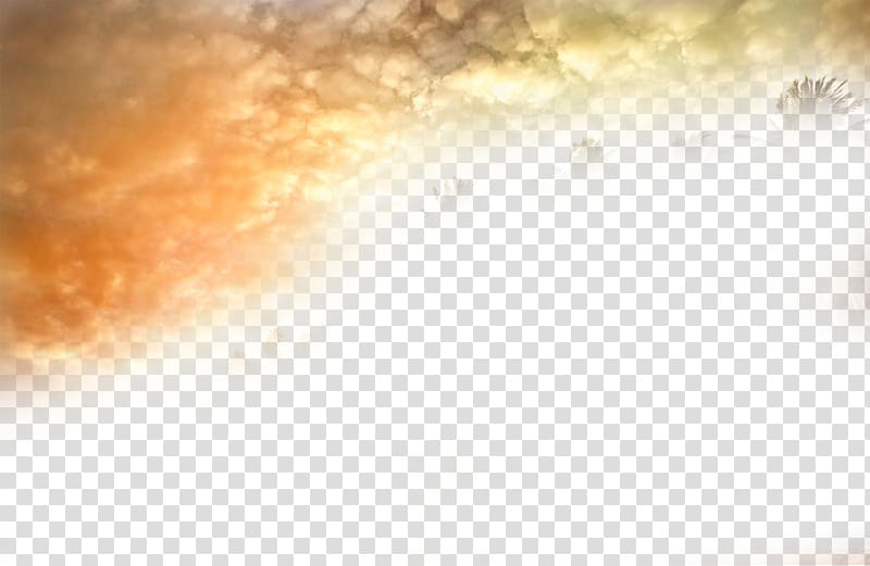 golden hour and white clouds, Atmosphere of Earth Sky Desktop Sunlight, Qinhuangdao golden sky transparent background PNG clipart