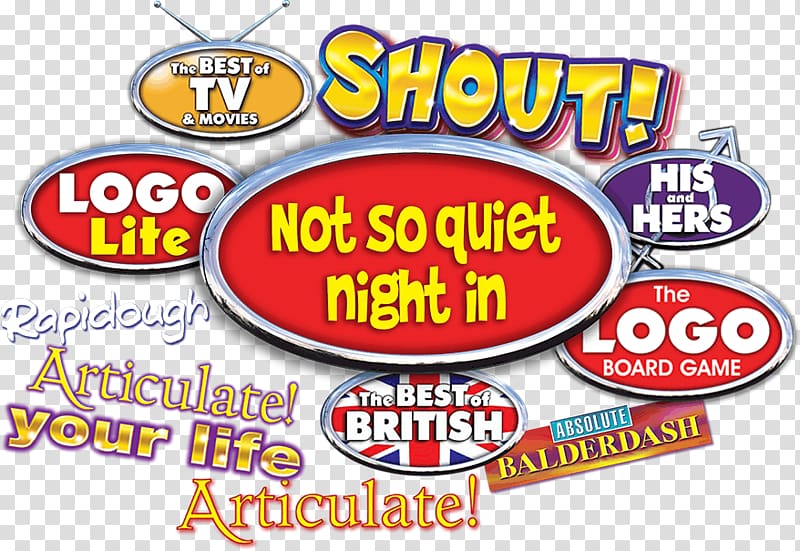Drumond Park Shout! Logo Board Game Graphics, quiet night transparent background PNG clipart