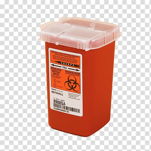 Sharps waste Intermodal container Polypropylene, container transparent background PNG clipart