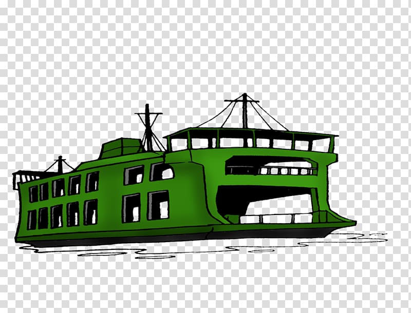 Penang Ferry Drawing , ferry transparent background PNG clipart