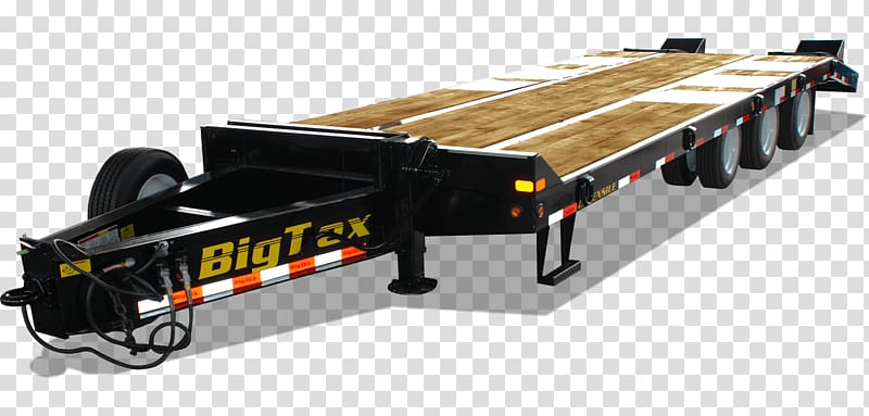 Heavy Machinery Big Tex Trailers Pintle Heavy hauler, heavy equipment transparent background PNG clipart