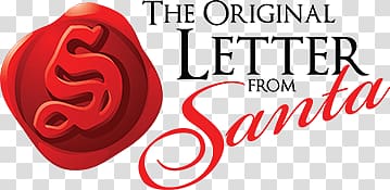 The Original Letter from Santa illustration, Santa Claus Letter transparent background PNG clipart