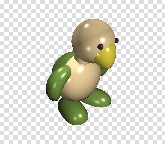 Duck Turtle Cartoon Animal 3D computer graphics, Green Turtle transparent background PNG clipart
