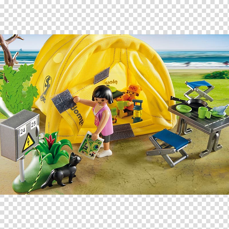 Campsite Camping Playmobil Tent Toy, camping transparent background PNG clipart