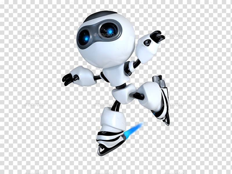 3D computer graphics Robot Technology, 3d character transparent background PNG clipart