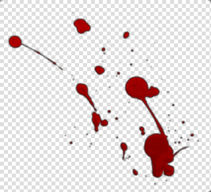 Bloodstain pattern analysis Heart , blood transparent background PNG clipart