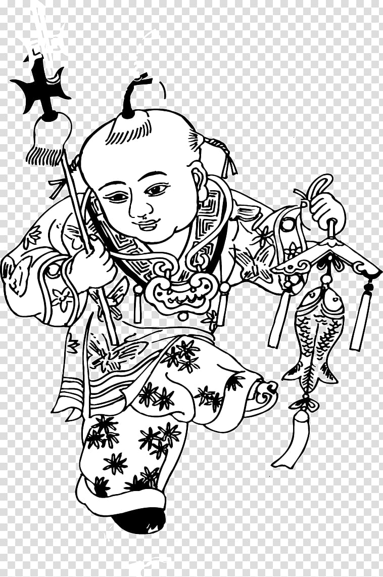 China Budaya Tionghoa Illustration, Chinese Folk Hero transparent background PNG clipart