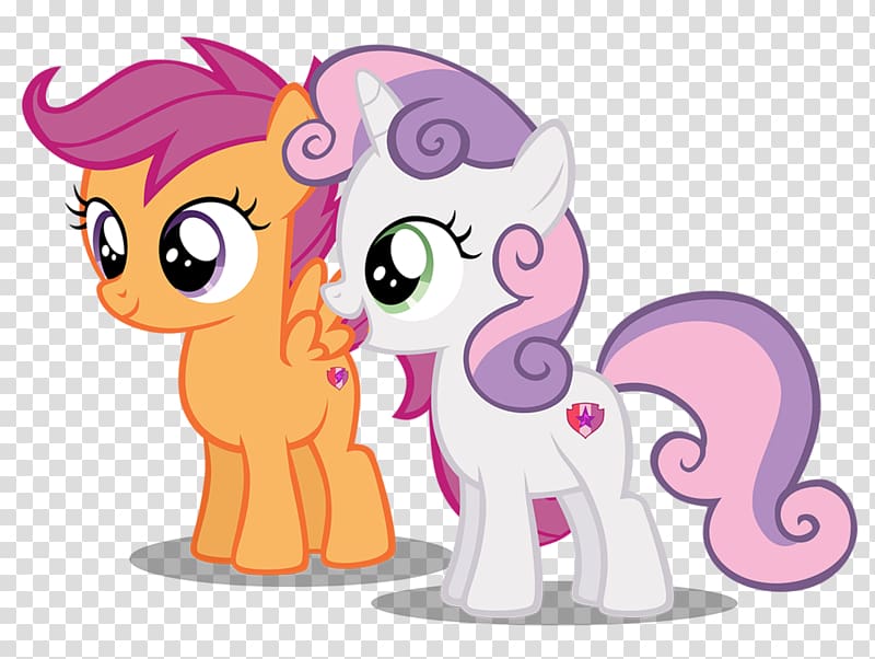 Sweetie Belle Scootaloo Apple Bloom Pony Horse, belle transparent background PNG clipart