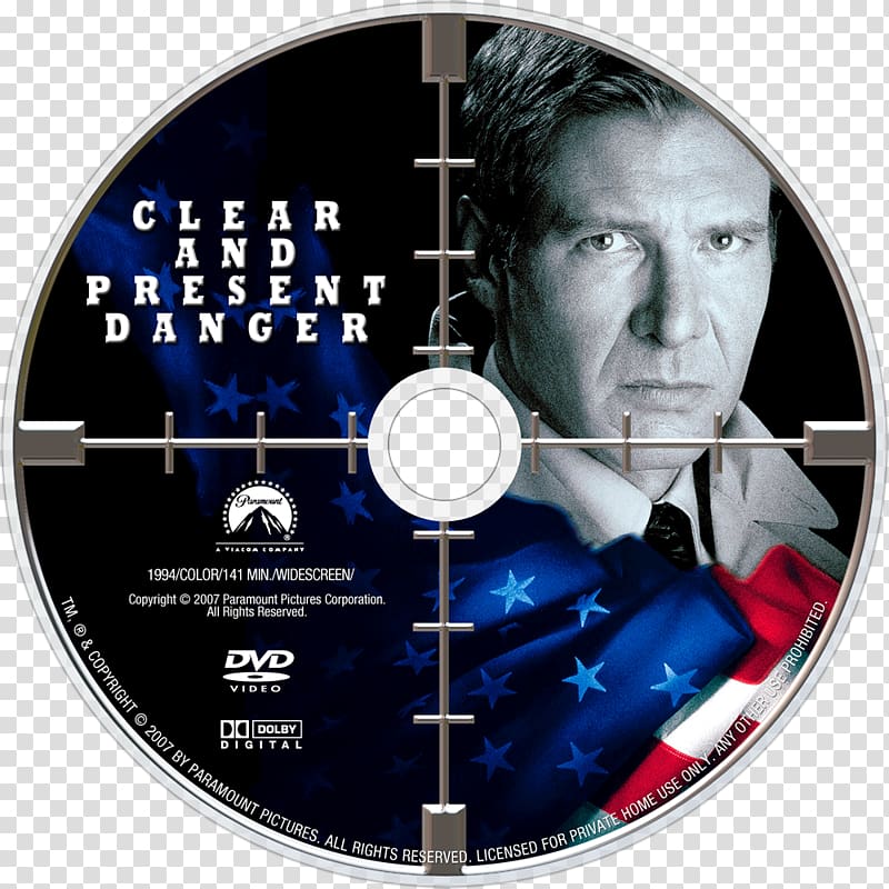 Clear and Present Danger Jack Ryan Phillip Noyce YouTube Film, youtube transparent background PNG clipart