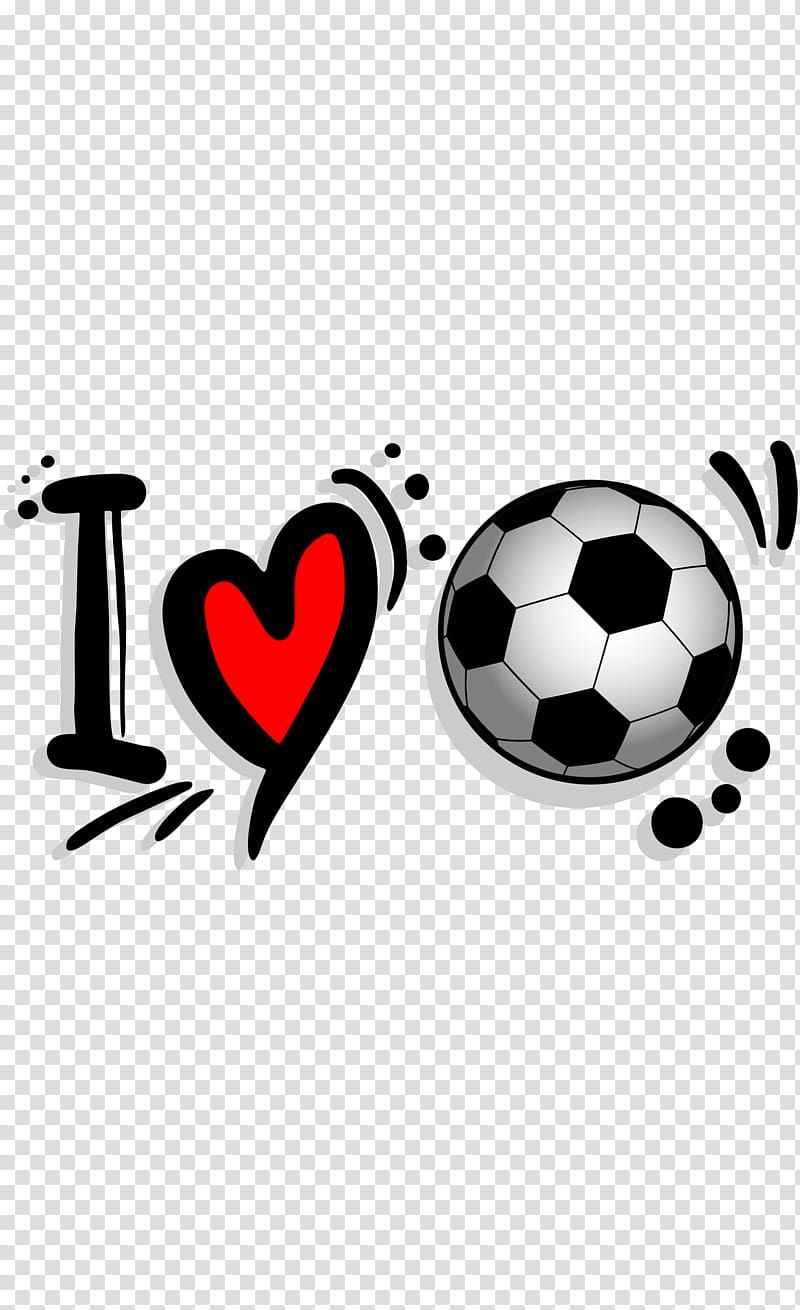 I love soccer , Football , i love you transparent background PNG clipart