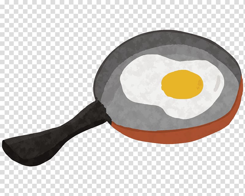 Fried egg Frying pan Tamagoyaki, frying pan transparent background PNG clipart