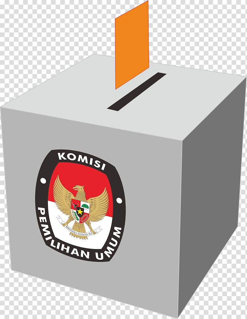 The General Election Committee Indonesian general election, 2019 Ballot Pemilihan umum Gubernur NTB 2018, kotak suara transparent background PNG clipart
