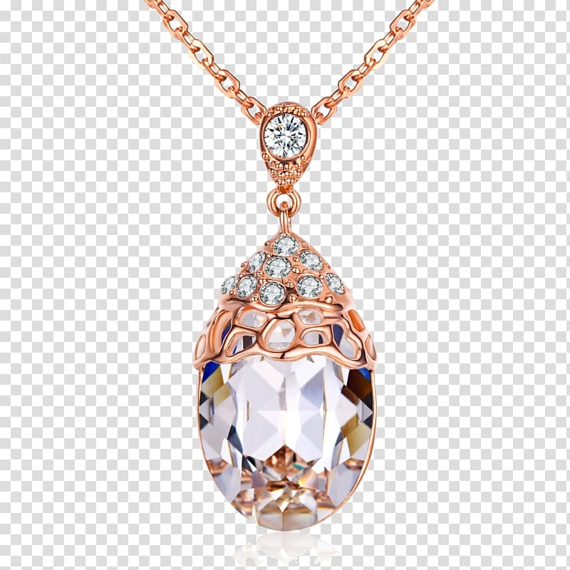 Amazon.com Necklace Pendant Jewellery Gemstone, Water droplets pendant necklace transparent background PNG clipart