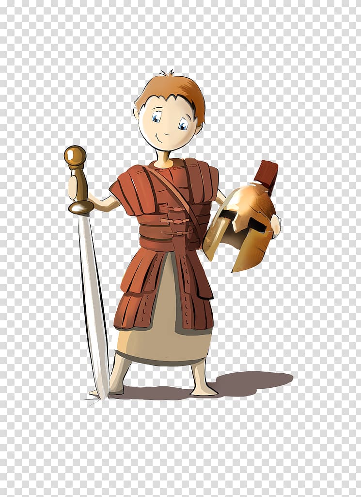 Costume design Cartoon Human behavior Character, spartacus transparent background PNG clipart