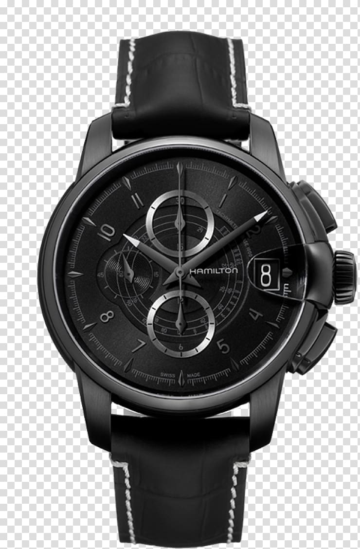 Hamilton Watch Company Chronograph Railroad chronometer Jewellery, watch transparent background PNG clipart