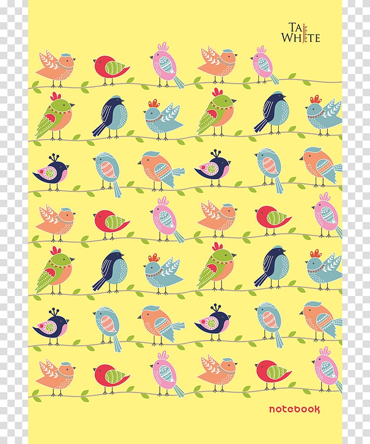 Bird Wall decal Sticker Animal, spiral wire notebook transparent background PNG clipart