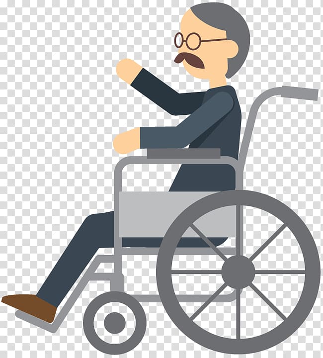 Wheelchair Old age Disability , old people transparent background PNG clipart