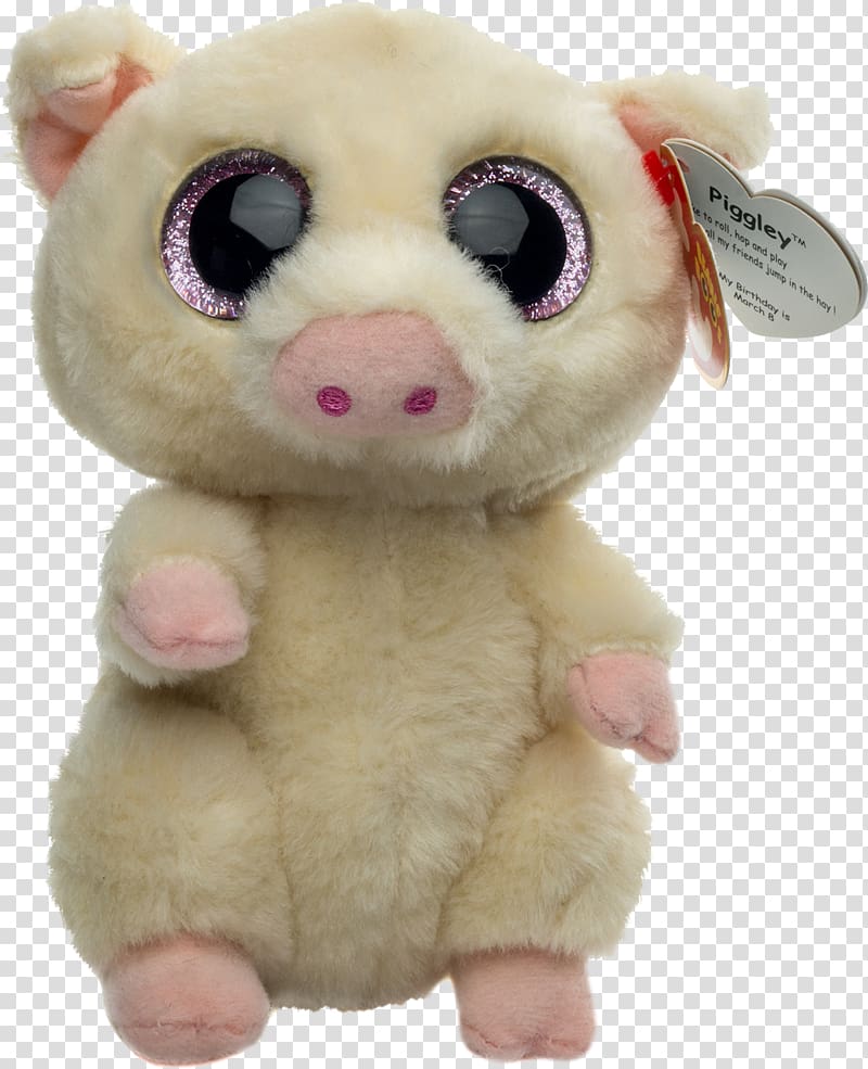Rat Plush Pig Stuffed Animals & Cuddly Toys Mammal, Beanie boos transparent background PNG clipart