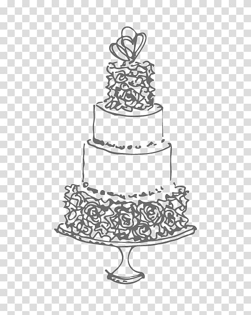 Wedding cake Bakery Line art Drawing, wedding cake transparent background PNG clipart