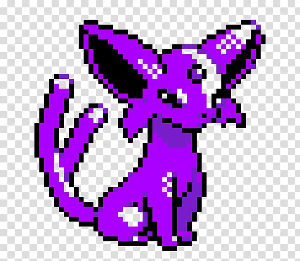 Pokémon Gold and Silver Pokémon Red and Blue Minecraft Espeon, Minecraft transparent background PNG clipart
