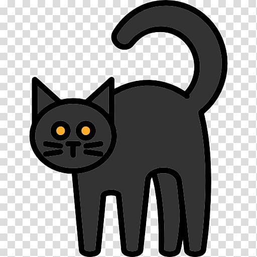 Black cat Kitten Whiskers Computer Icons, kitten transparent background PNG clipart