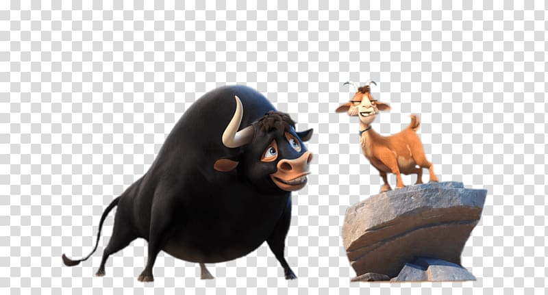 Disney Ferdinand art, Ferdinand and Goat transparent background PNG clipart