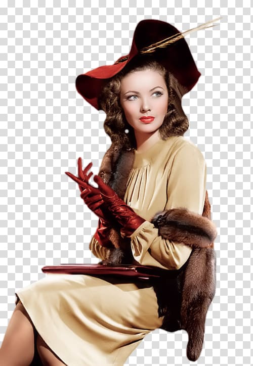 Gene Tierney Hollywood Leave Her to Heaven graph Actor, actor transparent background PNG clipart