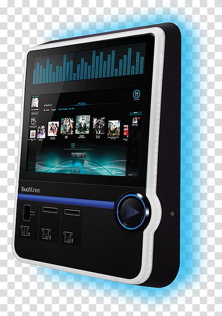 Jukebox AVS Companies Display device TouchTunes Slot machine, Lottery machine transparent background PNG clipart