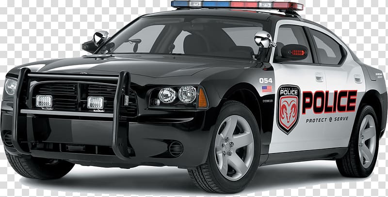 Police car Dodge Charger BMW, car transparent background PNG clipart