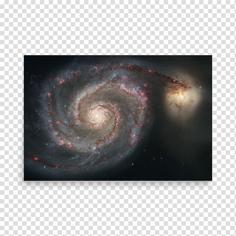 Whirlpool Galaxy Spiral galaxy Hubble Space Telescope Pinwheel Galaxy, galaxy transparent background PNG clipart