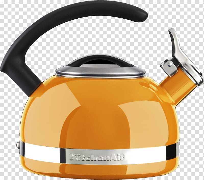 KitchenAid 2 Qt. Porcelain Enamel Stove Tea Kettle, KTEN20CB Colour: Doulton Blue KitchenAid 2 Qt. Porcelain Enamel Stove Tea Kettle, KTEN20CB Colour: Doulton Blue Kitchen Aid Kten20 Cbdb 2.0 Quart Kettle With C Handle And Trim Band, kitchenaid gas stove transparent background PNG clipart