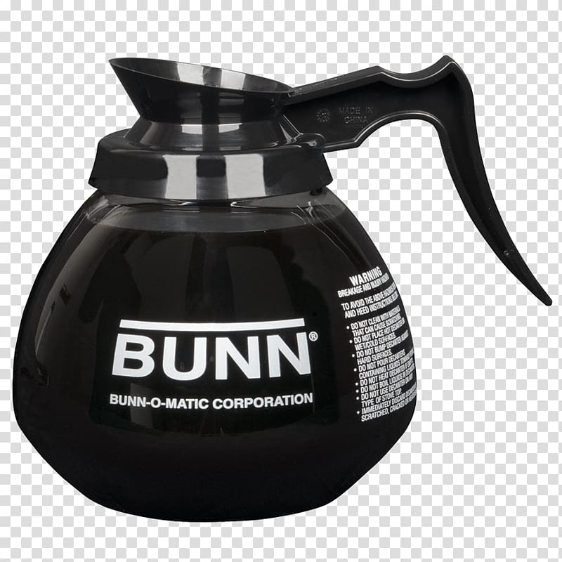 Decanter Bunn-O-Matic Corporation Carafe Coffeemaker, Coffee transparent background PNG clipart