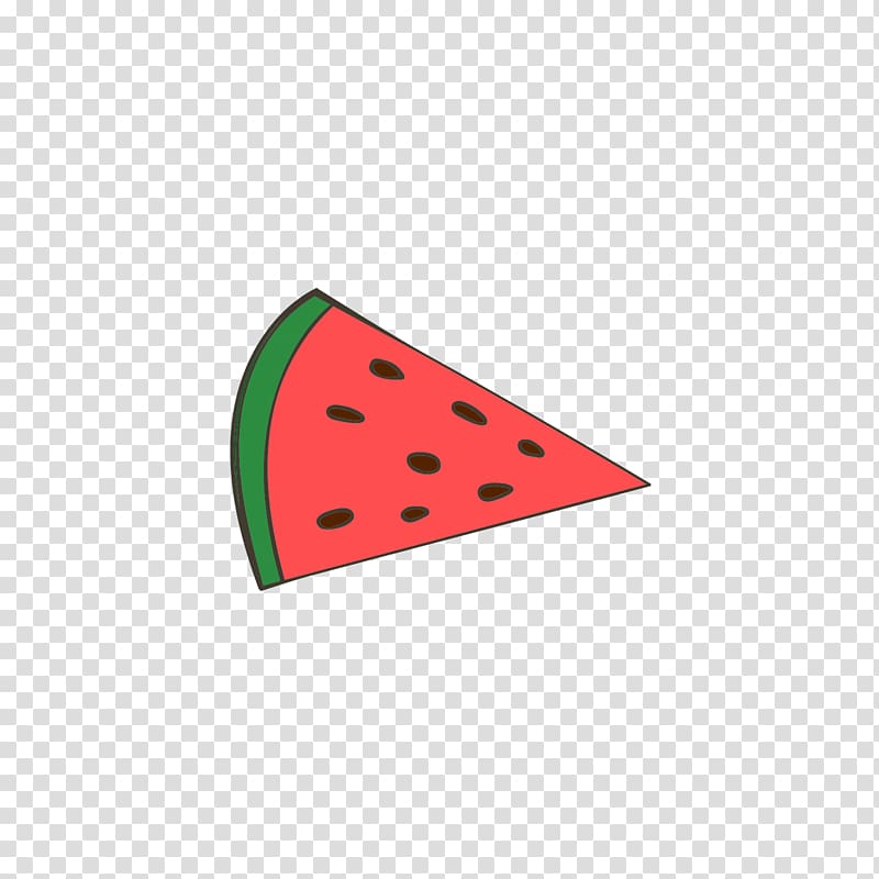 Red Watermelon Citrullus lanatus Green, A piece of red and green watermelon transparent background PNG clipart